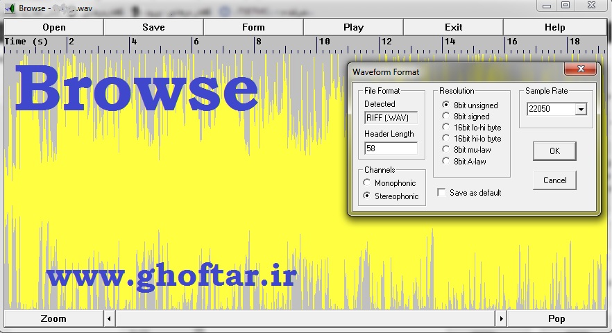 Browse player