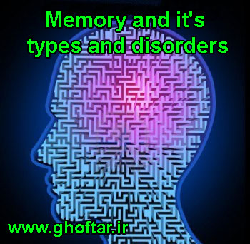 Memory and it's types and disorders